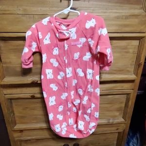 Pjs with a bottom tie